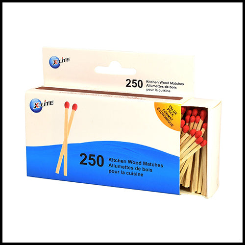 X-Lite Kitchen Wood Matches 250ct