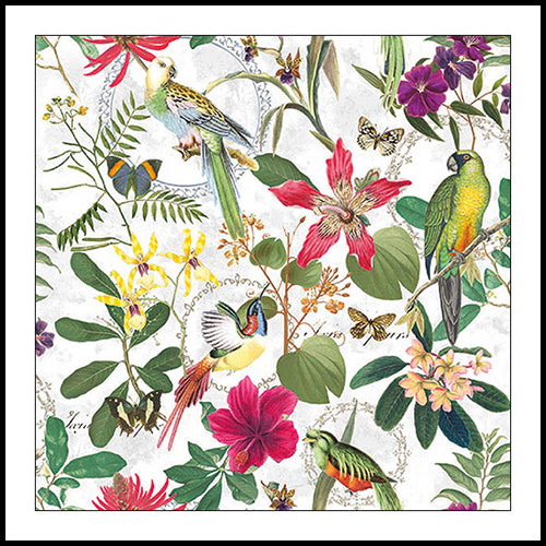 Tropical Jungle Cocktail Napkins 20pk