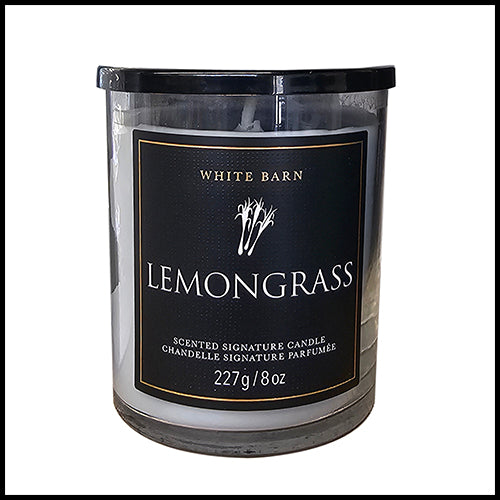 Lemongrass White Barn 8oz Candle