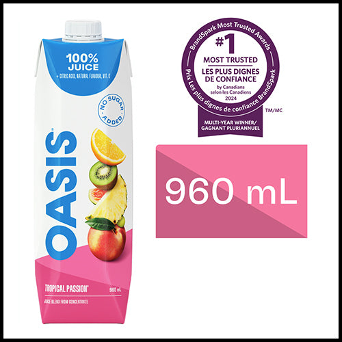 Oasis Tropical Passion Juice 960ml