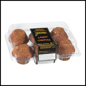 Farmers Market Muffins Carrot 6pk