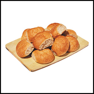 BakedInStore Dinner Rolls Whole Wheat 12pk