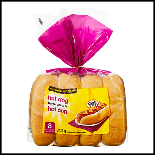 No Name Hotdog Buns 8ct