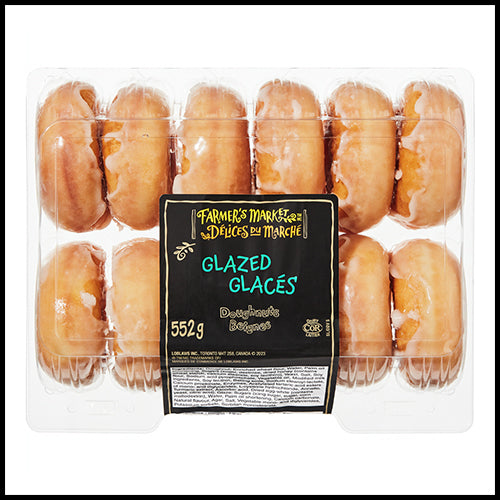 Farmers Market Donuts Glazed 12pk