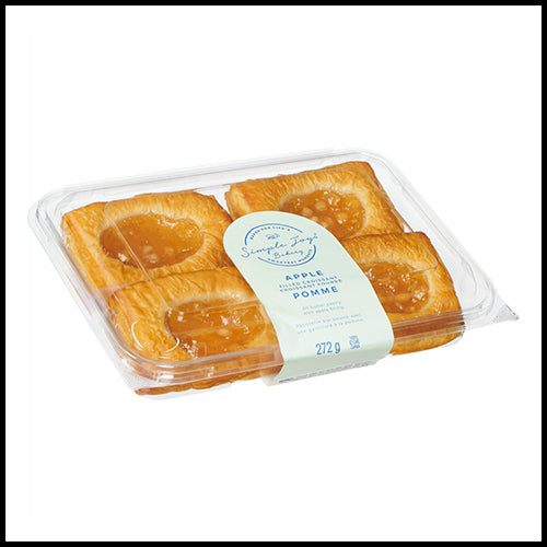 Simple Joys Croissants Apple Filled 4pk