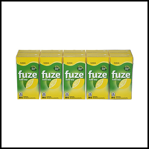 Fuze Lemon Iced Tea Juice Boxes 10 x 200ml