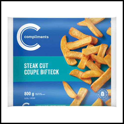 Compliments Steak Cut Fried Potato 800 g