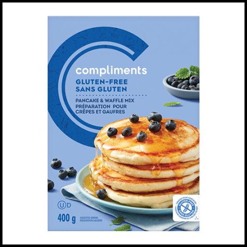 Compliments Gluten-Free Pancake & Waffle Mix 400g