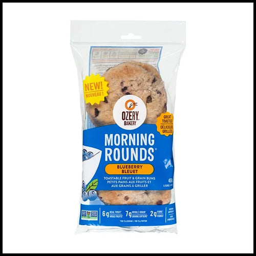 Ozery Morning Rounds Blueberry 6pk