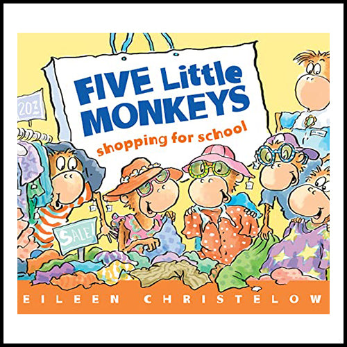 Five Little Monkeys Shopping for School