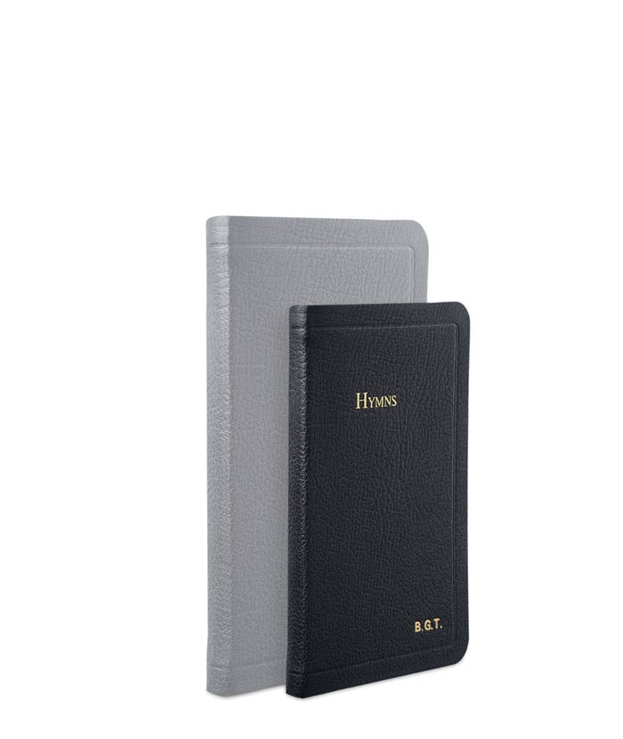 Medium Hymn Book, Leather With Line Index New Version