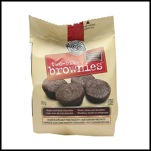 Two-Bite Brownies Snack Pack 70g