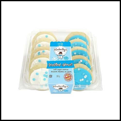 **LIMITED TIME** Kimberly's Bakeshoppe Cookies Frosted Sugar Winterlicious 10ct