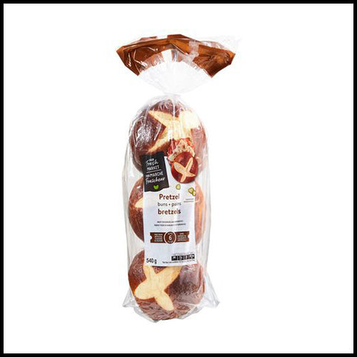 Your Fresh Market Pretzel Buns 6ct