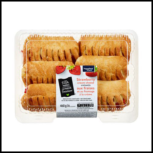 Your Fresh Market Croissants Strawberry Cream Cheese 6ct