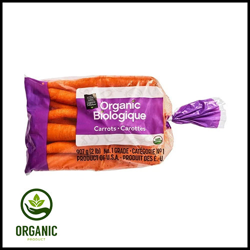 Carrots (organic) 2lb bag