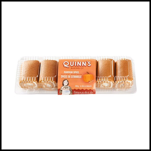 **LIMITED TIME** Quinn's Swiss Rolls Pumpkin Spice 6pk