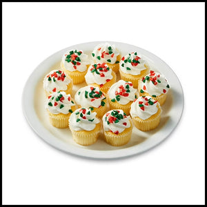 **LIMITED TIME** Two-Bite Mini Cupcakes Holiday 12pk