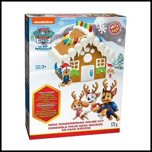 **LIMITED TIME** Paw Patrol Cookie Decorating Kit Mini Gingerbread House