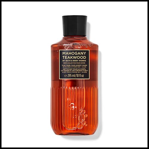 Bath & Body Works Mahogany Teakwood Face & Body Wash 295ml