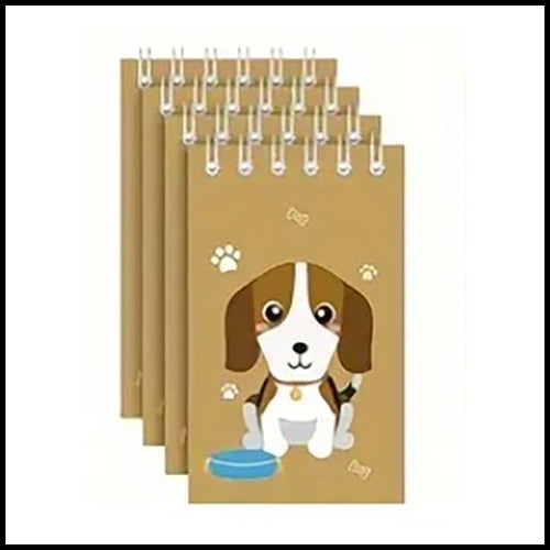 Beagle Spiral Note Pad