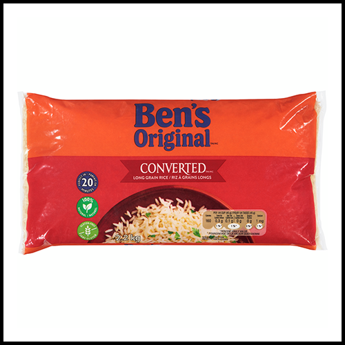 Ben's Converted Original Long Grain Rice 2.2kg