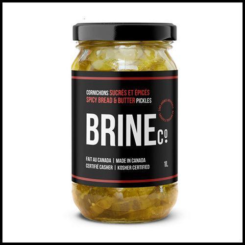 Brine & Co. Spicy Bread and Butter Pickles 1L