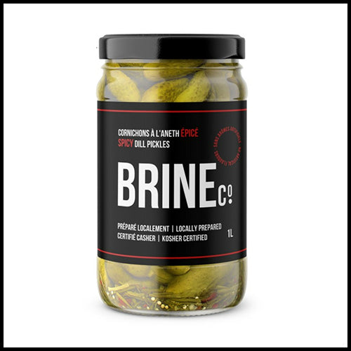 Brine & Co. Spicy Dill Pickles 1L