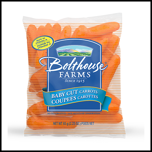 Carrots Mini Snack Bags 4x65g