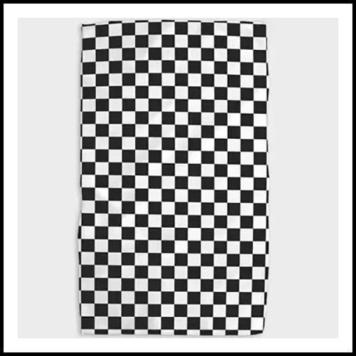 Geometry Check It Kitchen Tea Towel