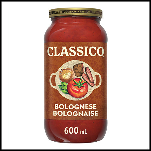 Classico Bolognese Spaghetti Pasta Sauce 600ml