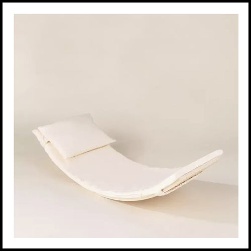 Coco Village Cotton & Linen Balance Board Mattress With Cushion