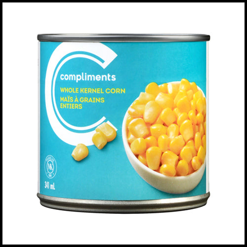 Compliments Whole Kernel Corn 341ml