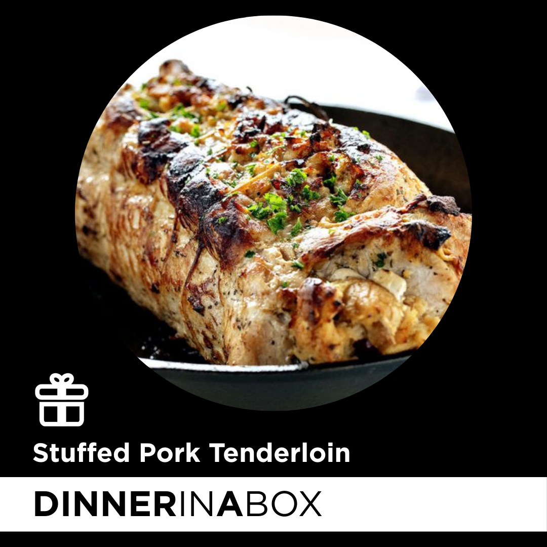 Stuffed Pork Tenderloin In A Box - Small (2-4 Servings)