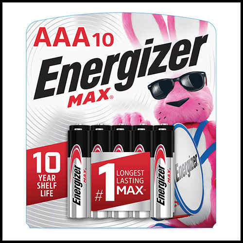 Energizer Max AAA Batteries 10ct