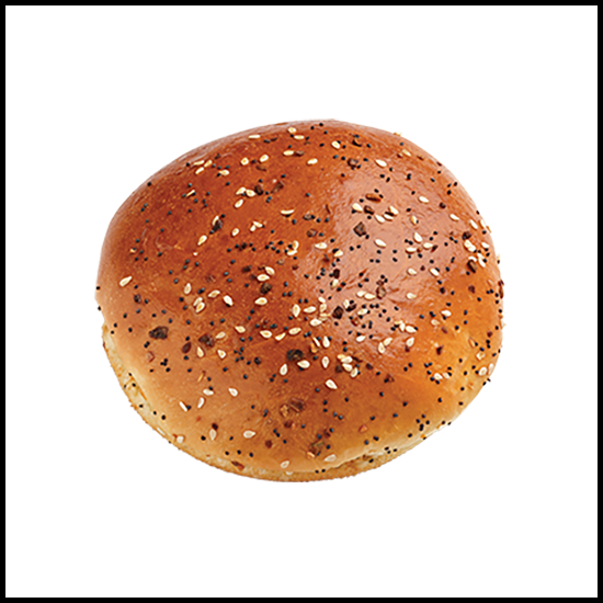 Cobs Buns Gourmet Hamburger - Everything 6pk