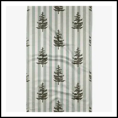 Geometry Fir Real Tea Towel