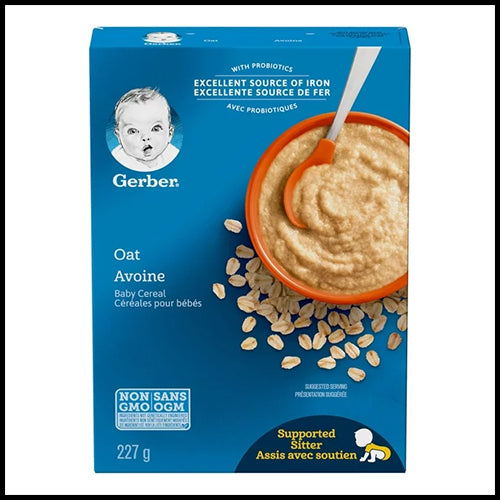 Gerber Oat Baby Cereal 227g