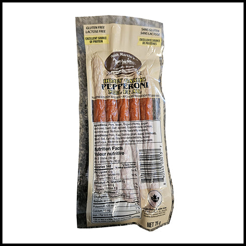 Noah Martin Honey Garlic Pepperoni Sticks 75g