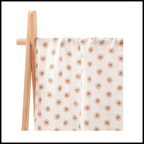 Children's Muslin Swaddle - Sun