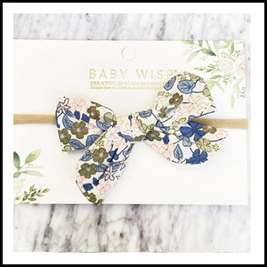 Babywisp Headband - Blue Floral