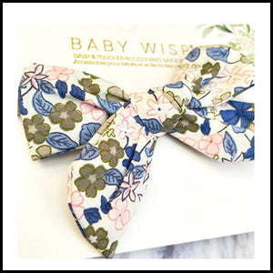 Babywisp Headband - Blue Floral