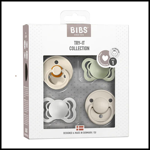 BIBS Try it Collection Ivory/Sage/Haze/Sand