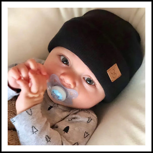 Kids Classic Toque - Black - 6-24mths