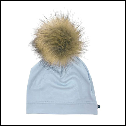 Little & Livley Powder Beanie - Blue - 6-24mths