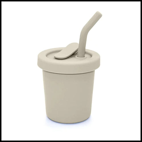 Nouka Silicone Straw Cup 8oz