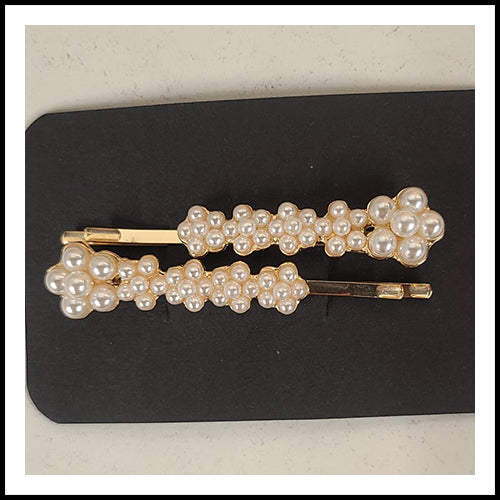 Girls Pearl Hair Clips