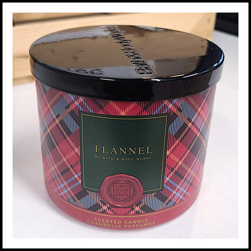 Flannel Candle