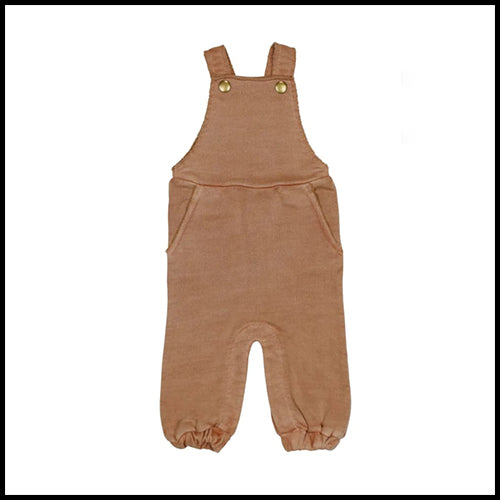 Love'dbaby French Terry Overall Romper - 6-9mths