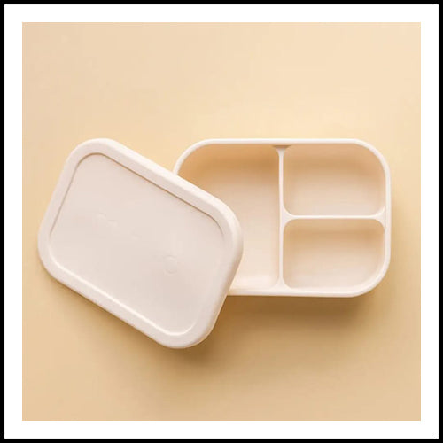 Minika Silicone Bento Box -Ivory